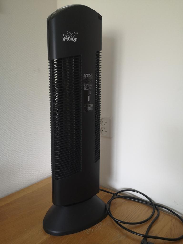 Progenion PR-369R Luchtreiniger - Zwart, Zo goed als nieuw, Ophalen, Zo goed als nieuw, Luchtreiniger