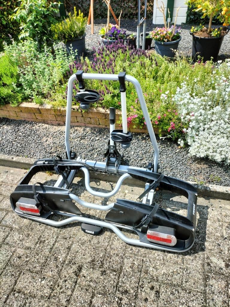 Thule EP 16 Trekhaak Fietsendrager voor 2 fietsen (7-pins), Auto diversen, Fietsendragers, Ophalen of Verzenden, 2 fietsen, Zo goed als nieuw