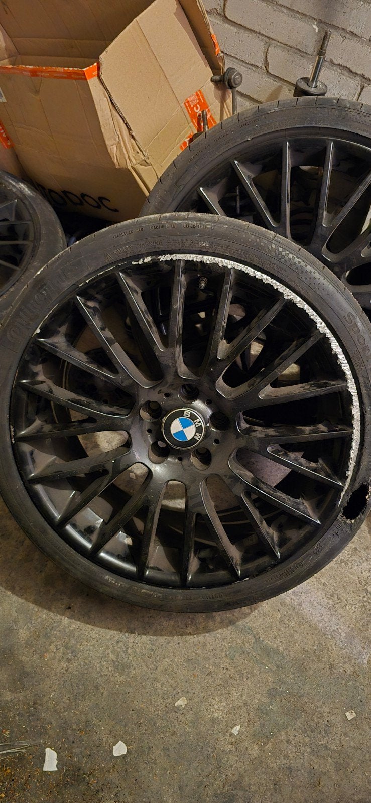 Orginele velgen 20 inch Bmw style 312  met schade (breedset), Auto-onderdelen, Ophalen, 20 inch, Zomerbanden, Velg(en)