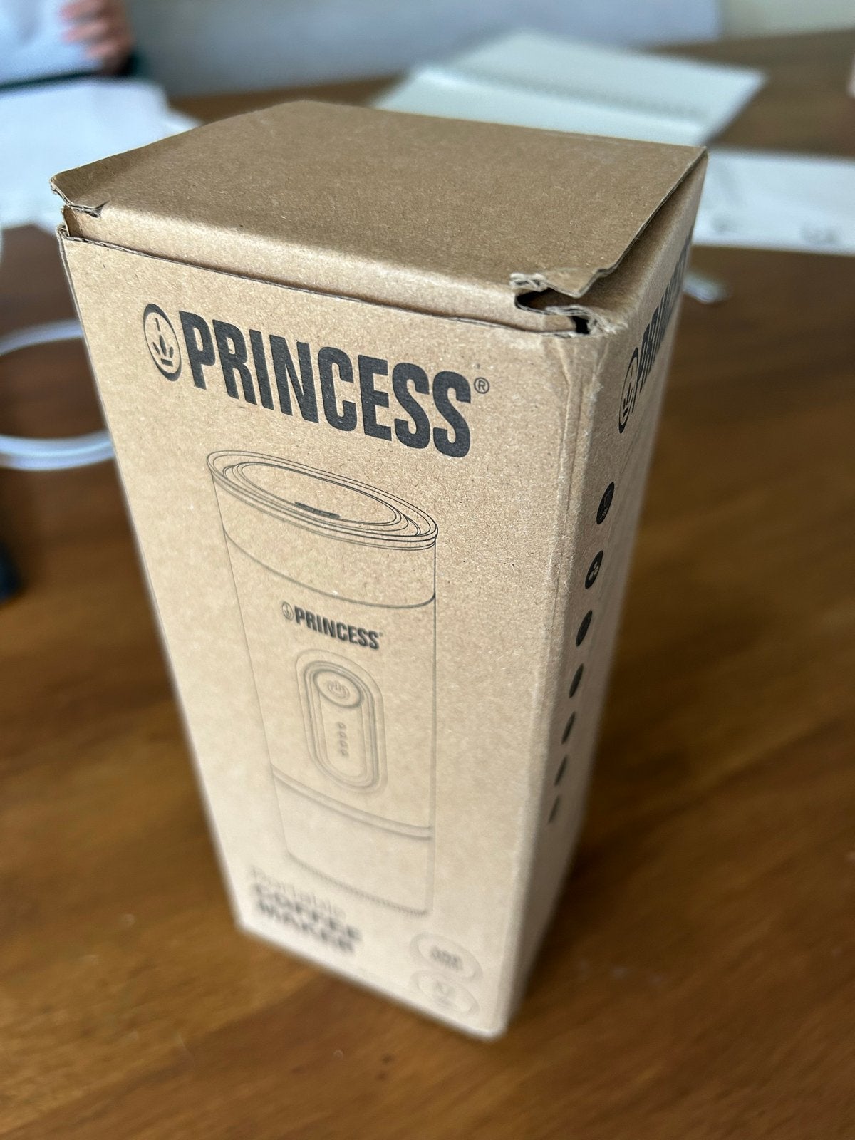 Princess Draagbare Koffiemaker - Nieuw in doos, Espresso apparaat, Nieuw, Gemalen koffie, Ophalen of Verzenden