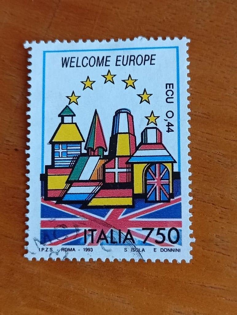 italie 1993, Postzegels en Munten, Ophalen of Verzenden, Gestempeld
