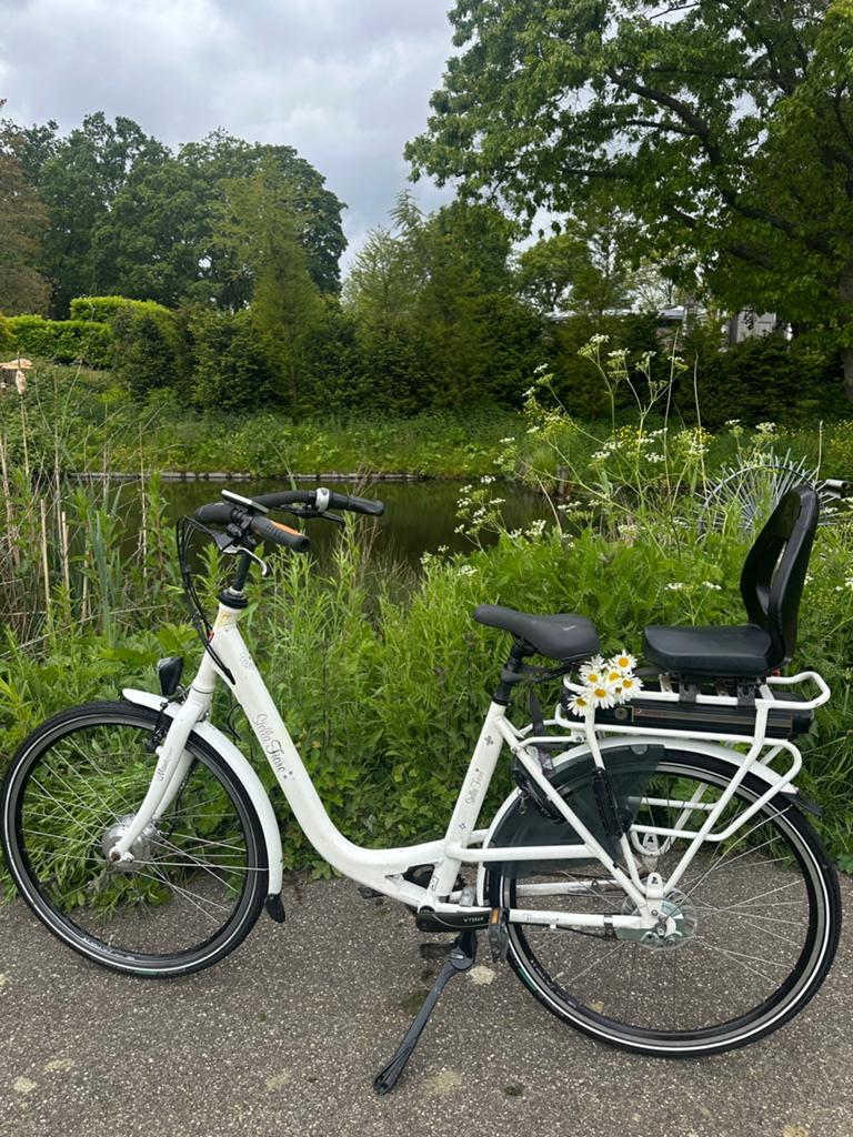 Elektrische fiets Stella Fiore, Zo goed als nieuw, 51 tot 55 cm, 50 km per accu of meer, Ophalen