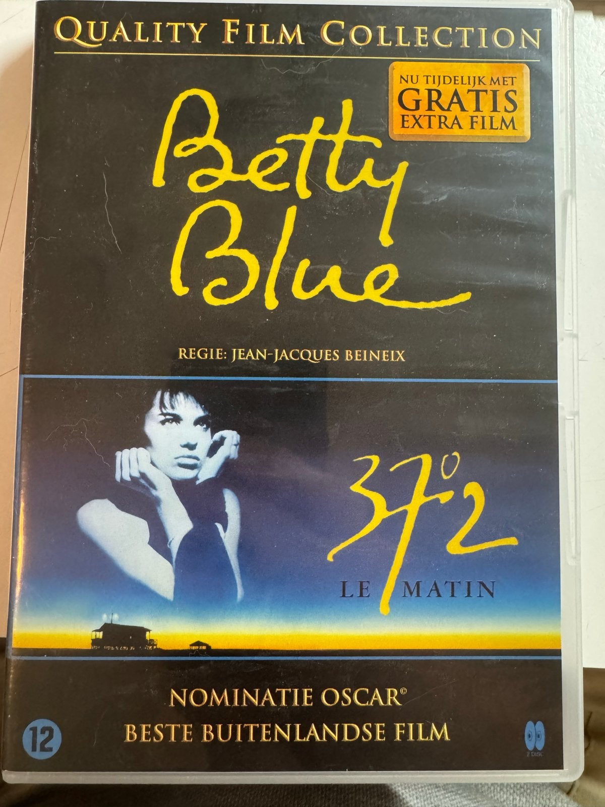 Betty Blue (372 le matin) DVD - Quality Film Collection, Gebruikt, Nederlands, Frans, Vanaf 12 jaar