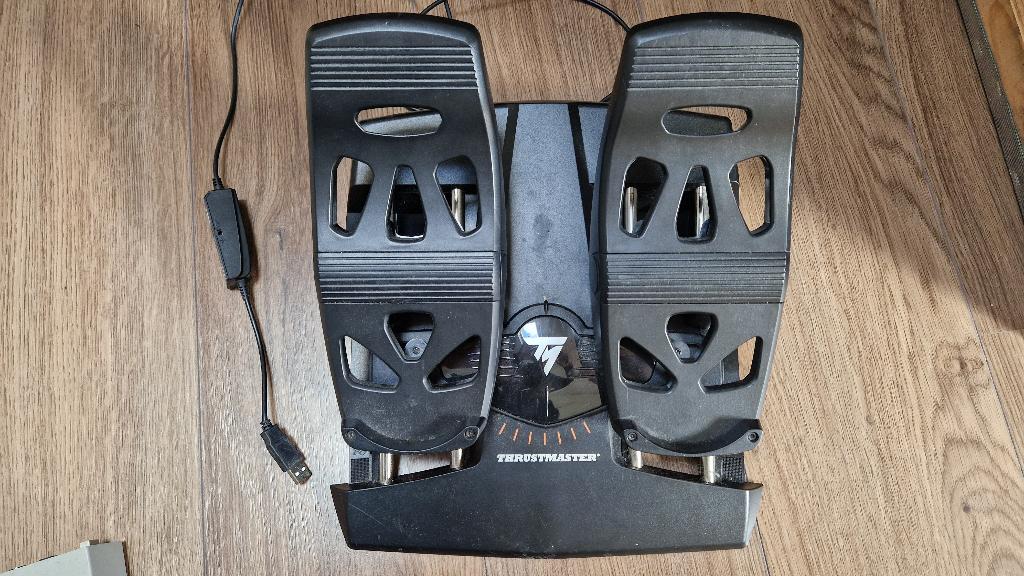 Thrustmaster TFRP T.Flight Rudder Pedals, Computers en Software, Joysticks, Ophalen, Gebruikt, Trustmaster