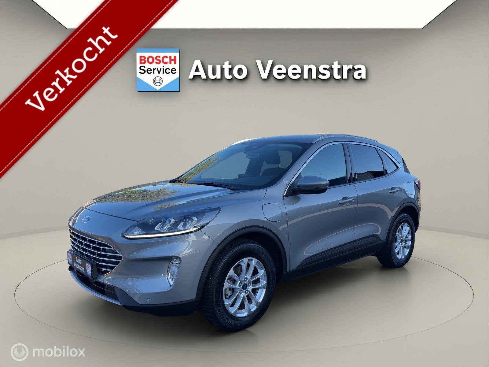 Ford Kuga 2.5 PHEV Titanium|STOEL/STUUR.VERW|CARPLAY|CAMERA, Stof, Gebruikt, Zwart, 4 cilinders