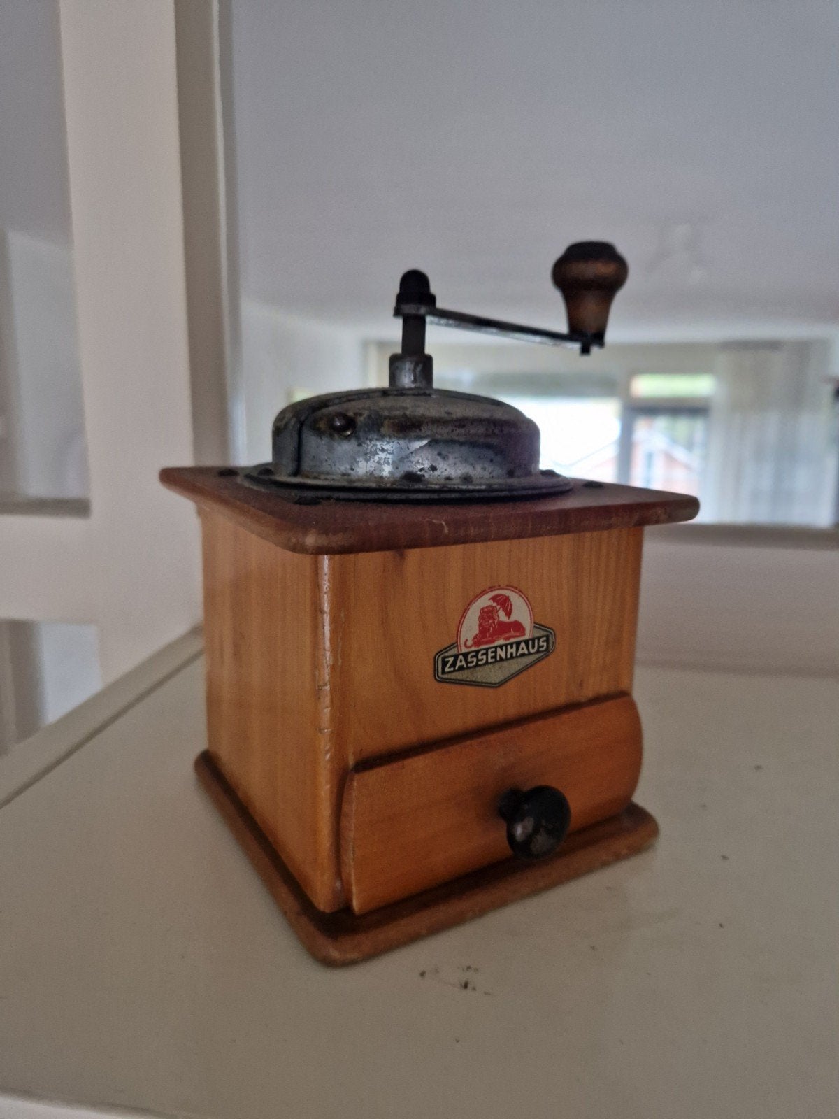 Vintage Zassenhaus handkoffiemolen, Ophalen of Verzenden