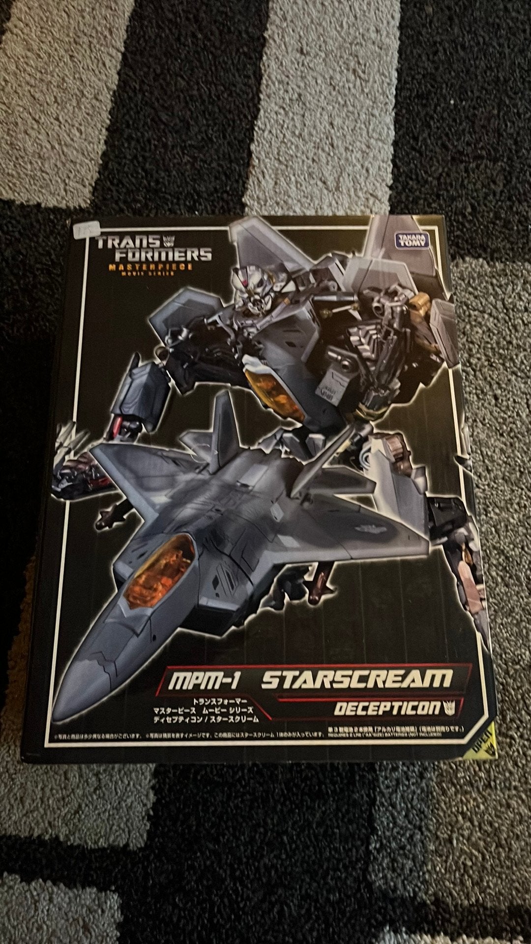 Transformers mpm-1 Starscream., Verzamelen, Overige generaties, Ophalen of Verzenden, Zo goed als nieuw, Autobots