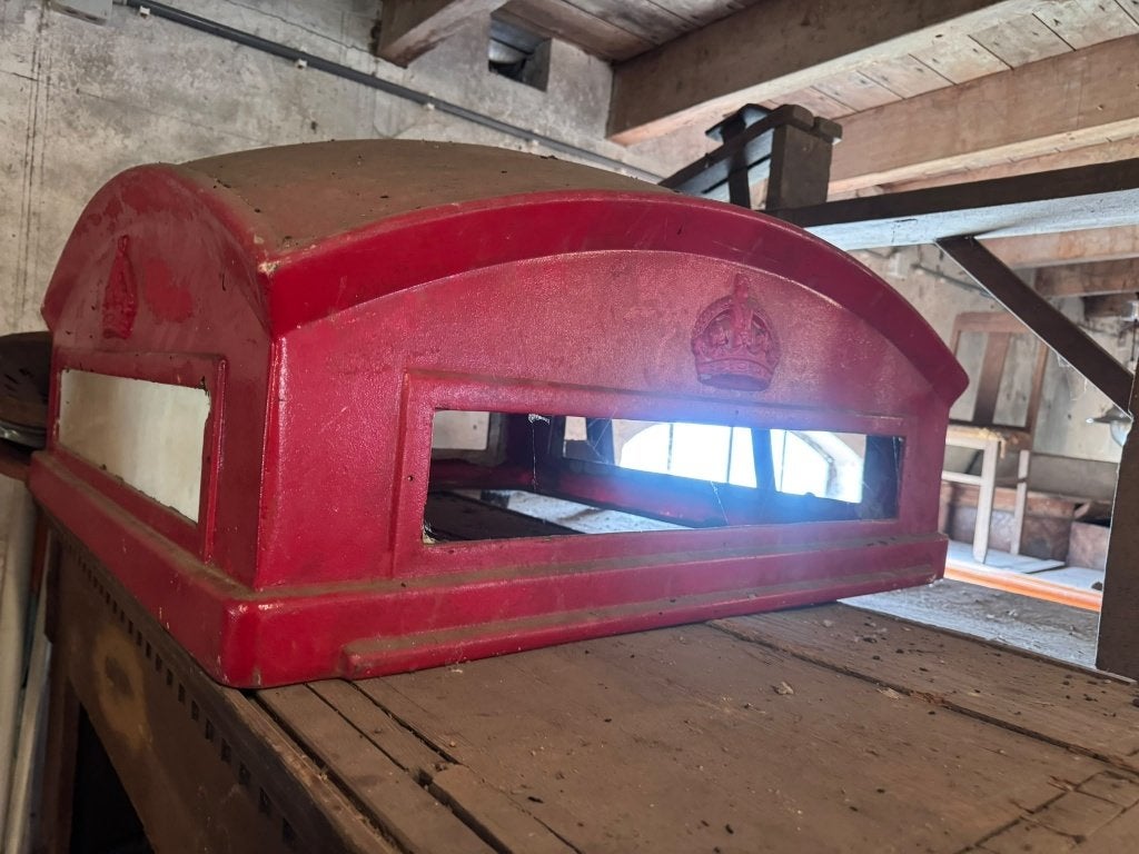 Vintage Rode Telefooncel Top - Engelse K6 Telefooncel, Ophalen