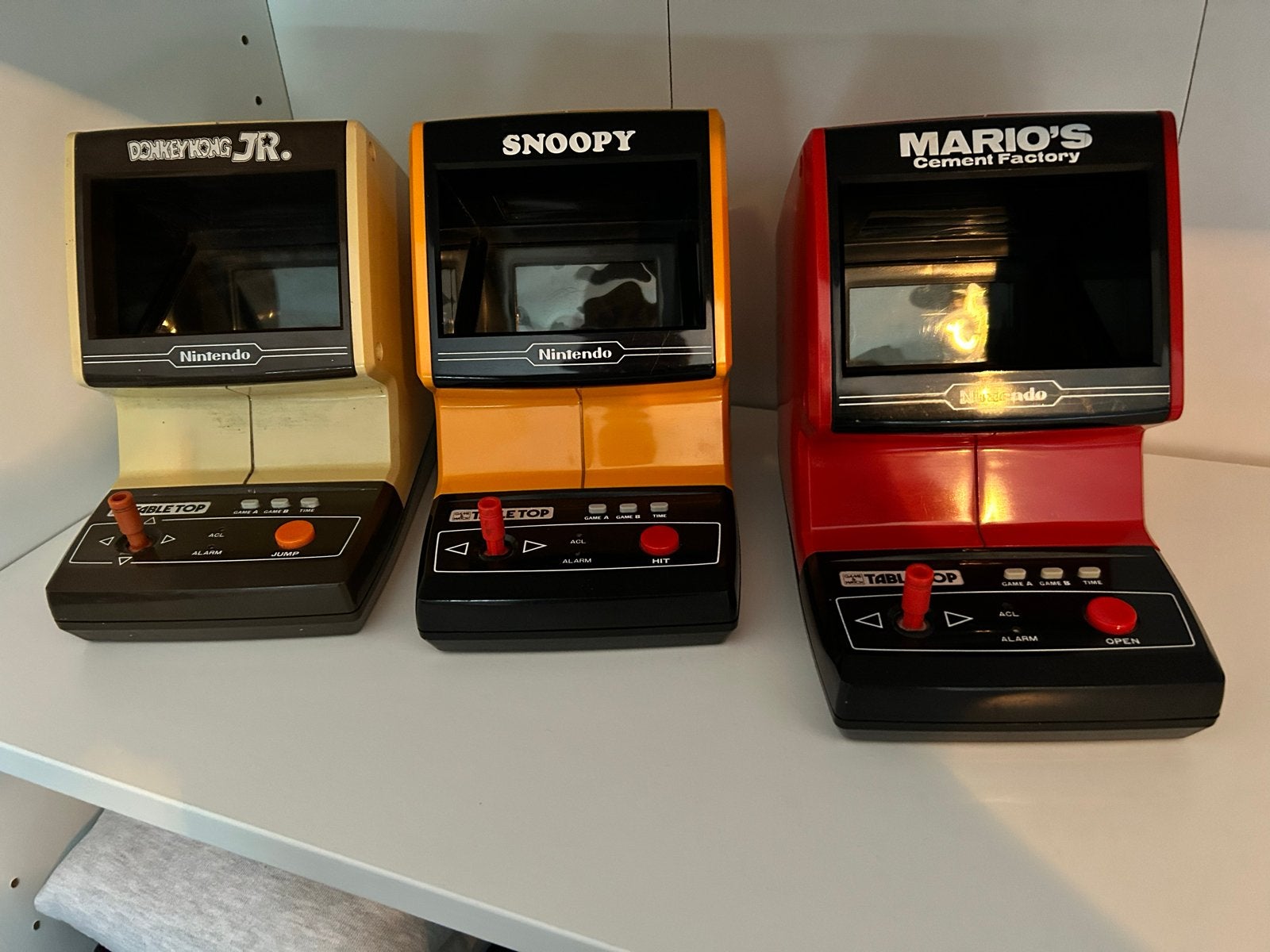 Nintendo Game & Watch Tabletop Collectie (3 stuks), Spelcomputers en Games, Ophalen of Verzenden, Nintendo, Gebruikt