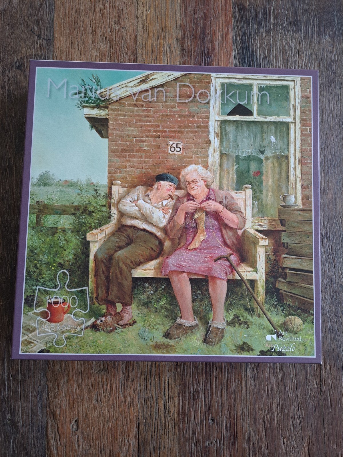 Puzzel 1000 stukjes - Marius van Dokkum - '65', Ophalen of Verzenden, 500 t/m 1500 stukjes, Zo goed als nieuw, Legpuzzel