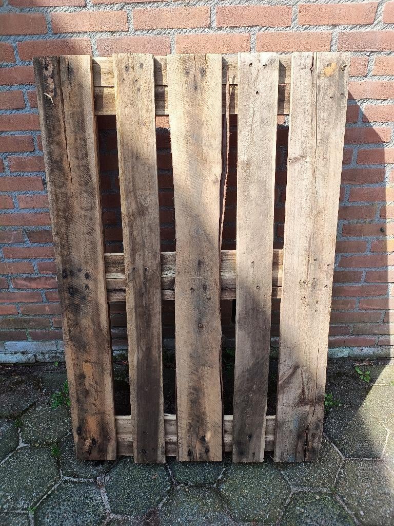 Pallet 120 x 80 x 14, Doe-het-zelf en Verbouw, Hout en Planken, Ophalen, Gebruikt, 50 mm of meer, Minder dan 200 cm