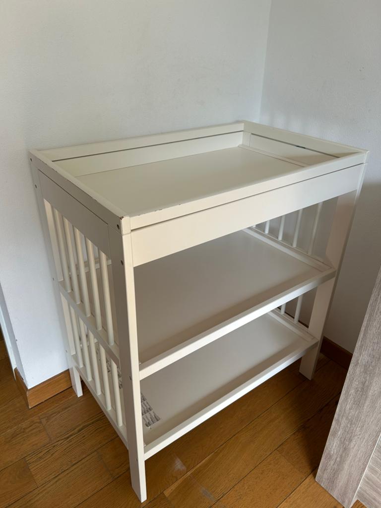 IKEA Gulliver aankleed comode en aankleedkussen, Ophalen, Gebruikt, 50 tot 70 cm, 75 tot 100 cm