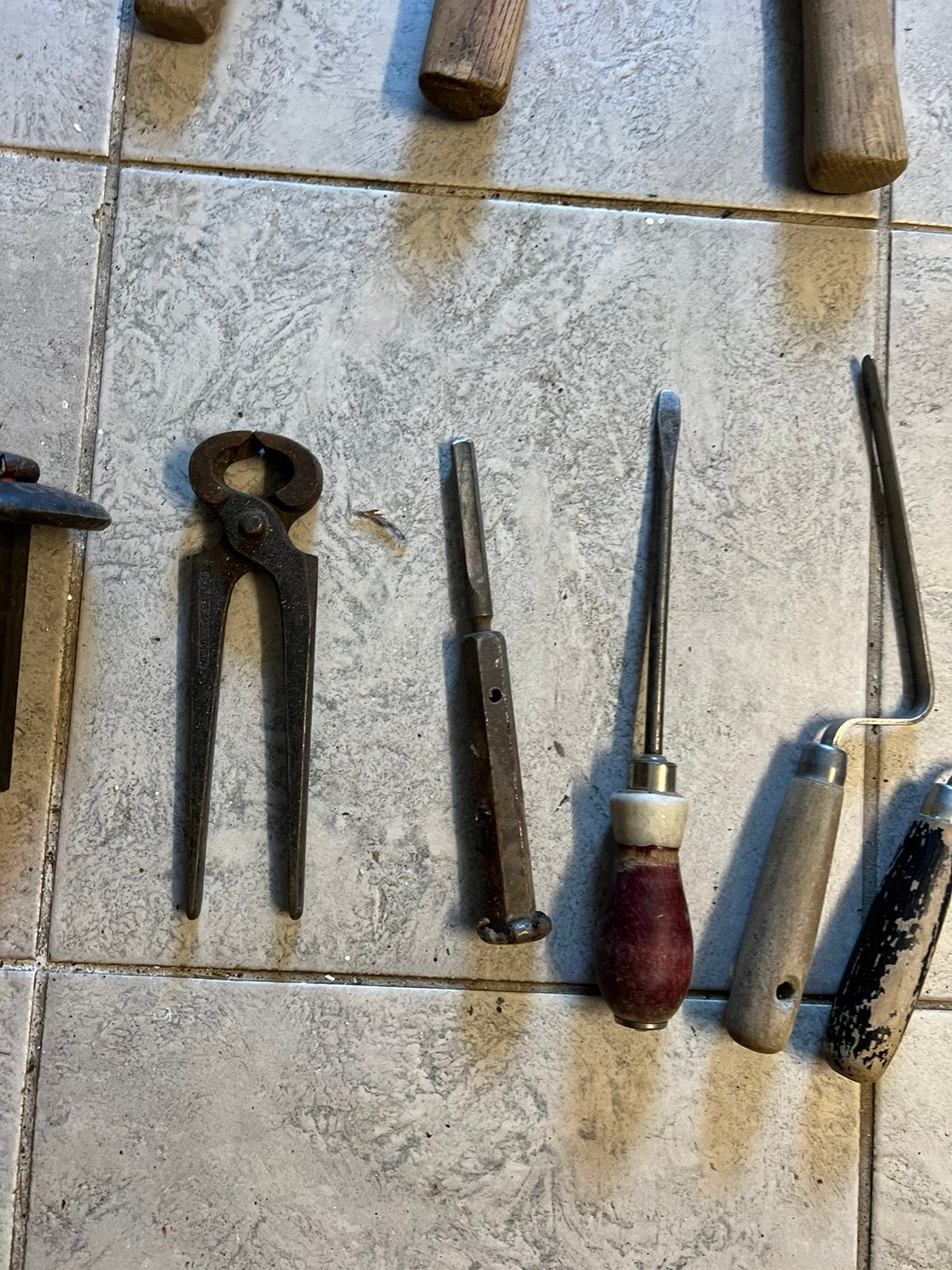 Antiek gereedschap, goed onderhouden, Ophalen of Verzenden