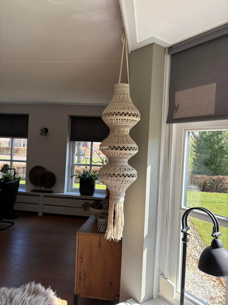 Gehaakte hanglamp, Ophalen of Verzenden, Nieuw, Minder dan 50 cm