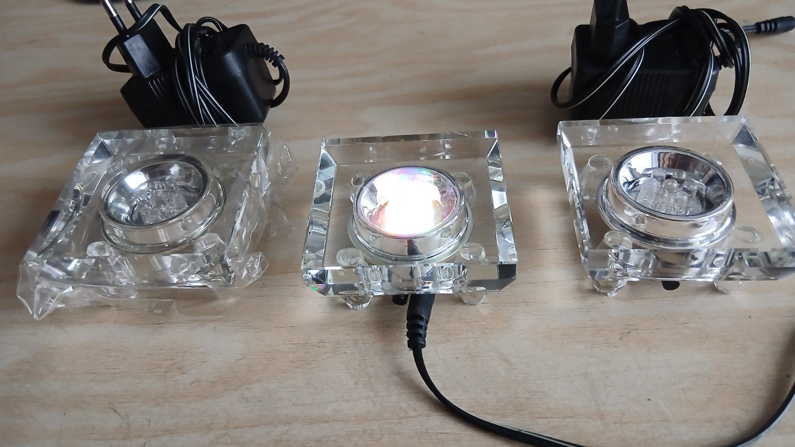 licht blokjes, Ophalen, Zo goed als nieuw, Glas, Minder dan 100 cm