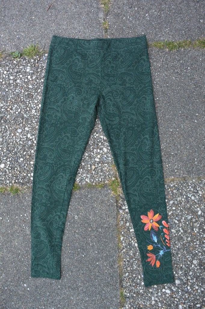 Desigual legging L gaaf, Legging, Ophalen of Verzenden, Desigual, Groen
