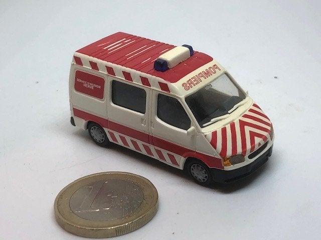 Brandweer Ford Transit uit Frankrijk, Rietze, Ophalen of Verzenden, Gebruikt, Auto, Rietze
