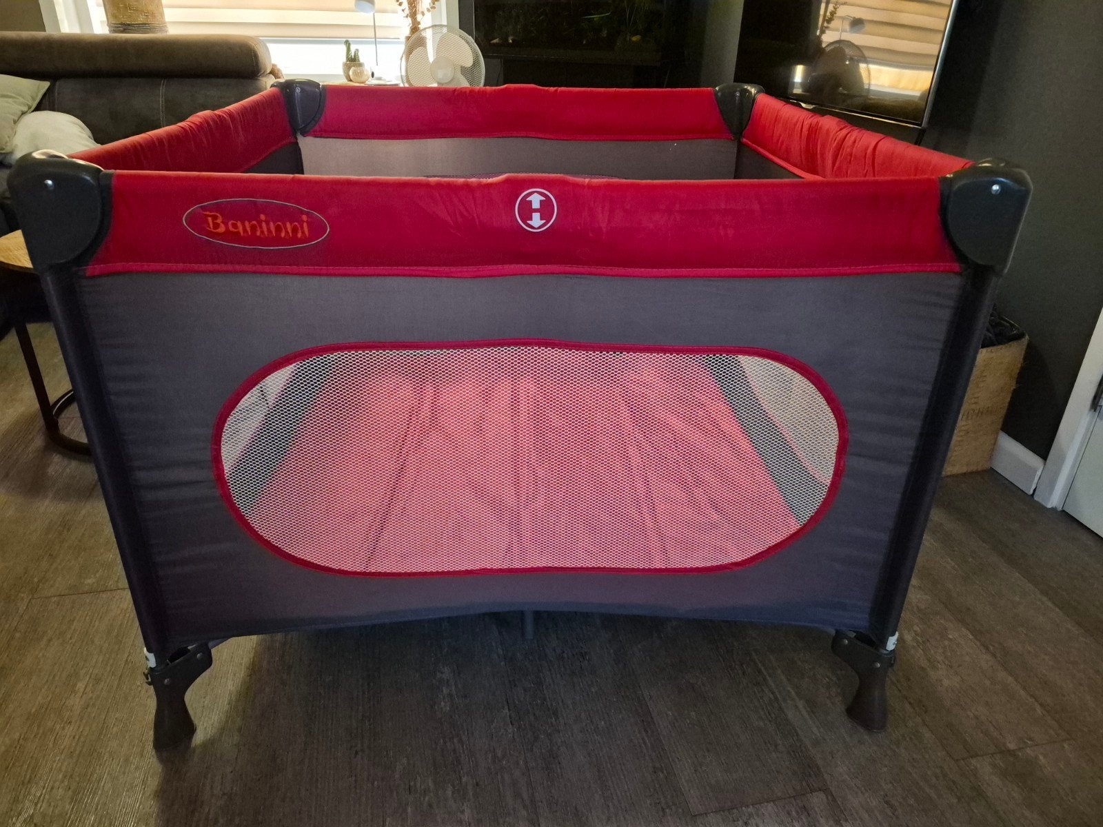 Bannini inklapbare box, Ophalen, Minder dan 140 cm, Minder dan 70 cm, Matras