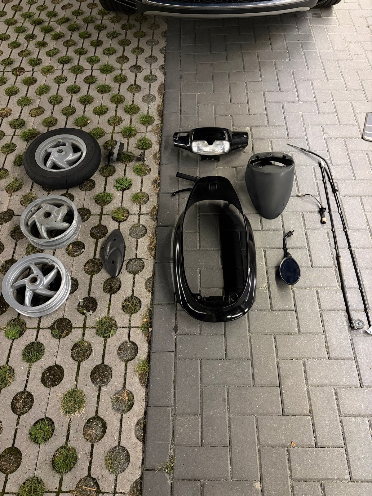Onderdelen voor Piaggio scooters (type 1, 2, 3), Ophalen of Verzenden, Gebruikt, Overige typen, Piaggio