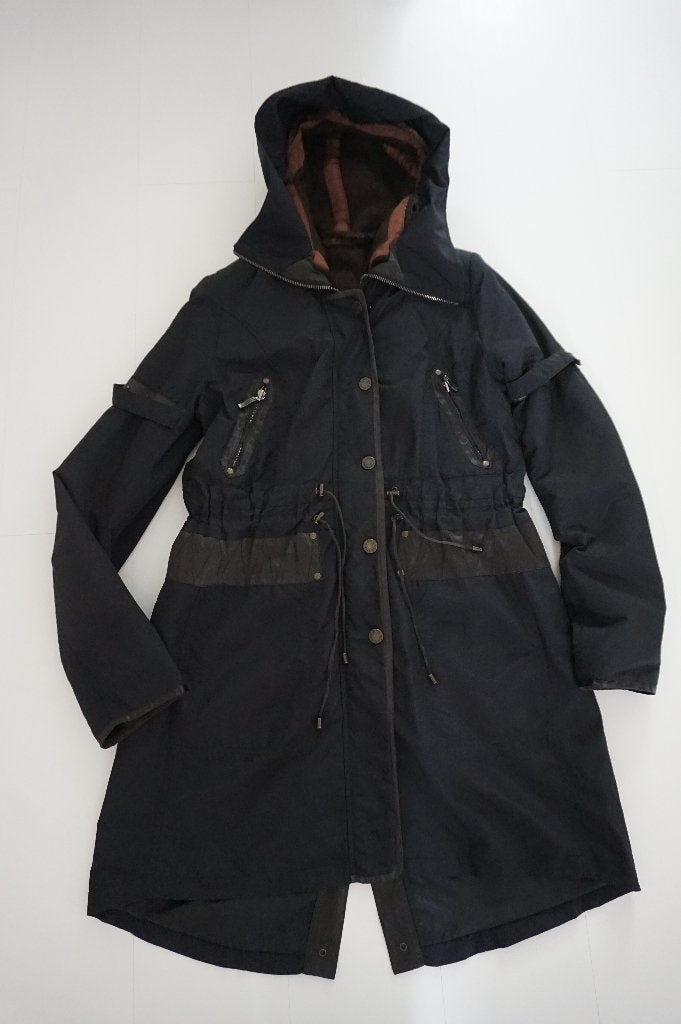 Creenstone zomerjas winterjas 3 in 1 parka jas vest maat 40, Maat 38/40 (M), Zwart, Creenstone, Ophalen of Verzenden