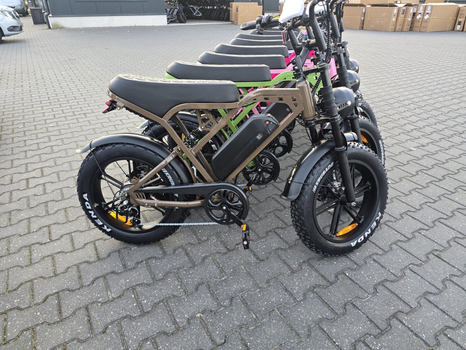 Fatbike V20 Pro Hydraulische Rem accessoires inclusief Accu, Overige merken, -, -, Nieuw