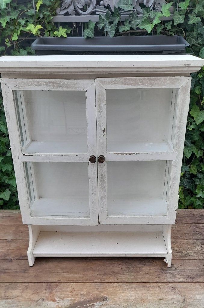 Brocante hangkastje, Ophalen, 50 tot 100 cm, Minder dan 25 cm, Minder dan 100 cm