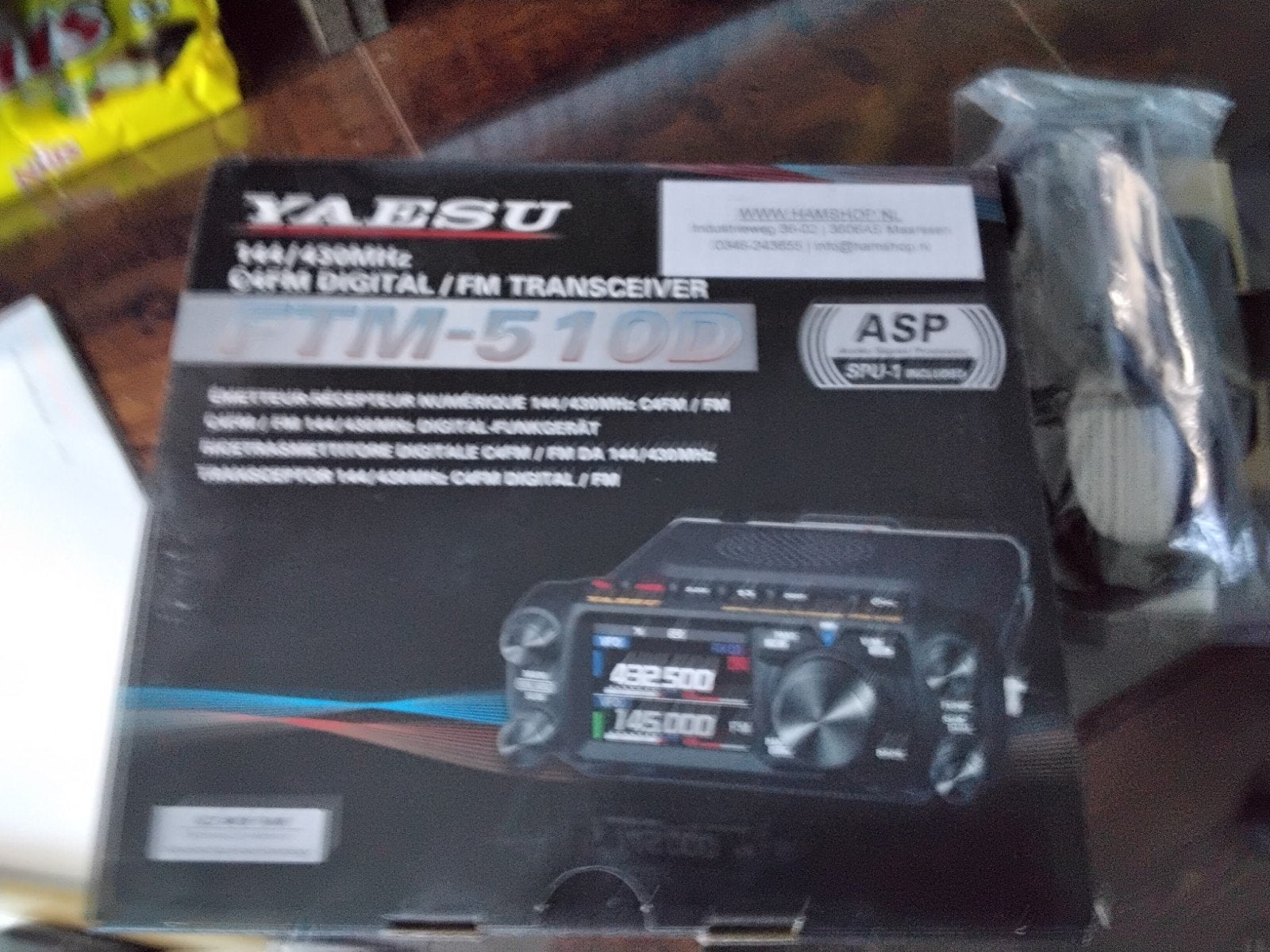 Yaesu FTM-510D  met ASP en Bluetooth enz., Telecommunicatie, Zenders en Ontvangers, Ophalen of Verzenden, Zo goed als nieuw