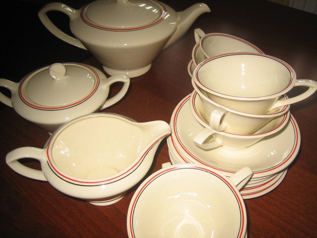 Thee servies uit de jaren 60/70, Antiek en Kunst, Ophalen