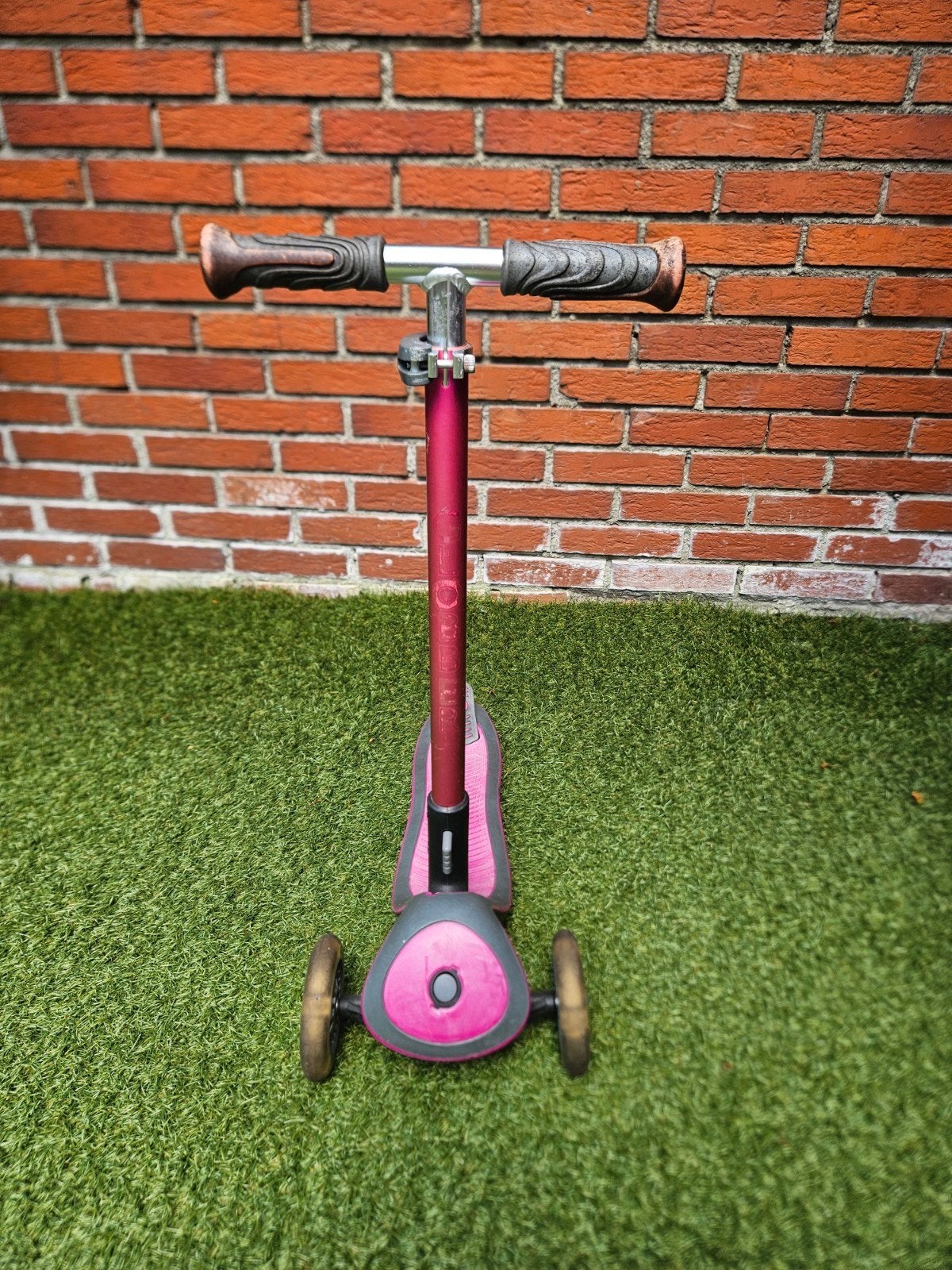 Globber step roze, veel gebruikt, Fietsen en Brommers, Steps, Gebruikt, Gewone step, Ophalen