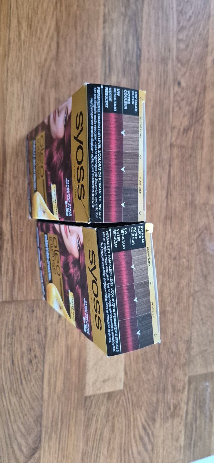 Syoss Oleo Intense Haarverf - 5-92 Intens Rood (2 stuks), Ophalen, Nieuw, Overige typen