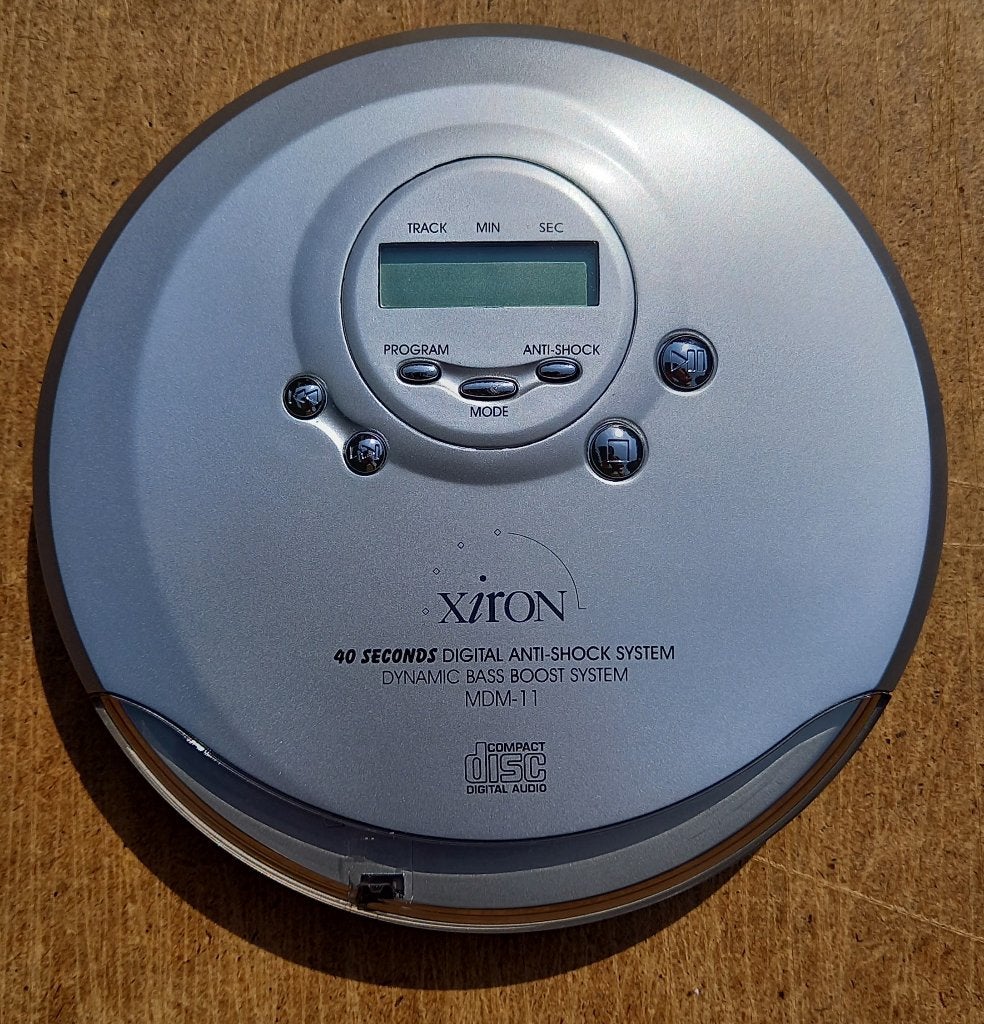 Discman, Ophalen, Discman