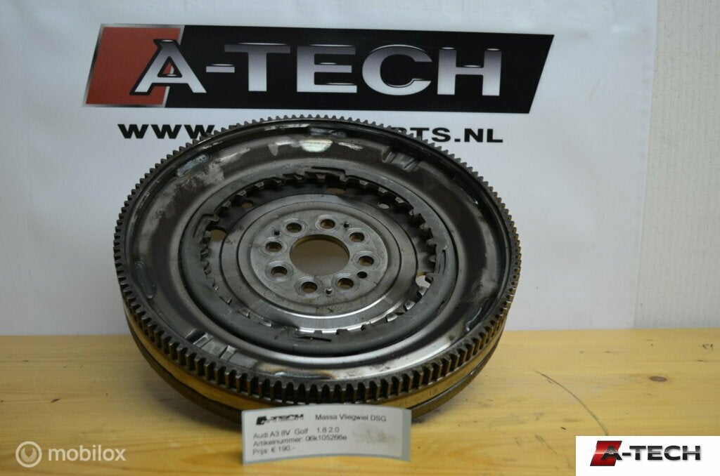 Vliegwiel cjsa Audi A3 8V 1.8 TFSI ('12-'17) 06k105266e, Audi, Gebruikt, Audi, Ophalen of Verzenden