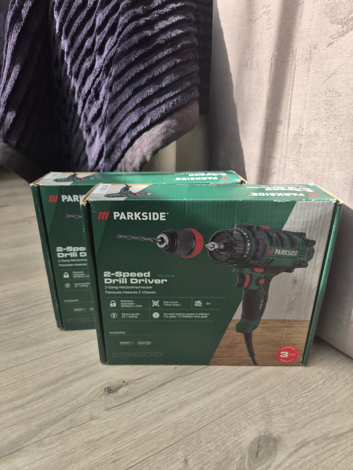 Parkside 2-Speed Drill Driver - Nieuw in doos, Ophalen, Variabele snelheid, Nieuw, Boor- en Schroefmachine