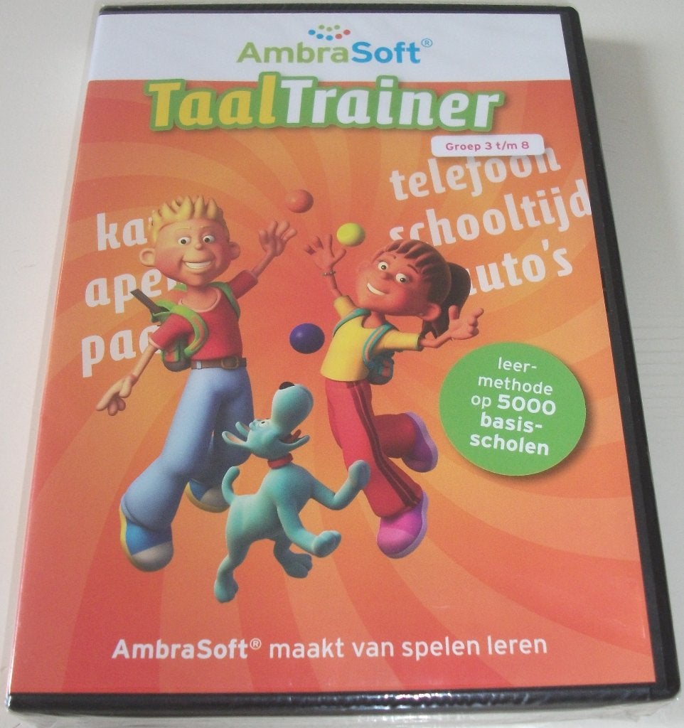 PC Game *** TAALTRAINER *** *NIEUW*, Overige typen, Ophalen of Verzenden, Vanaf 6 jaar, Nieuw in verpakking