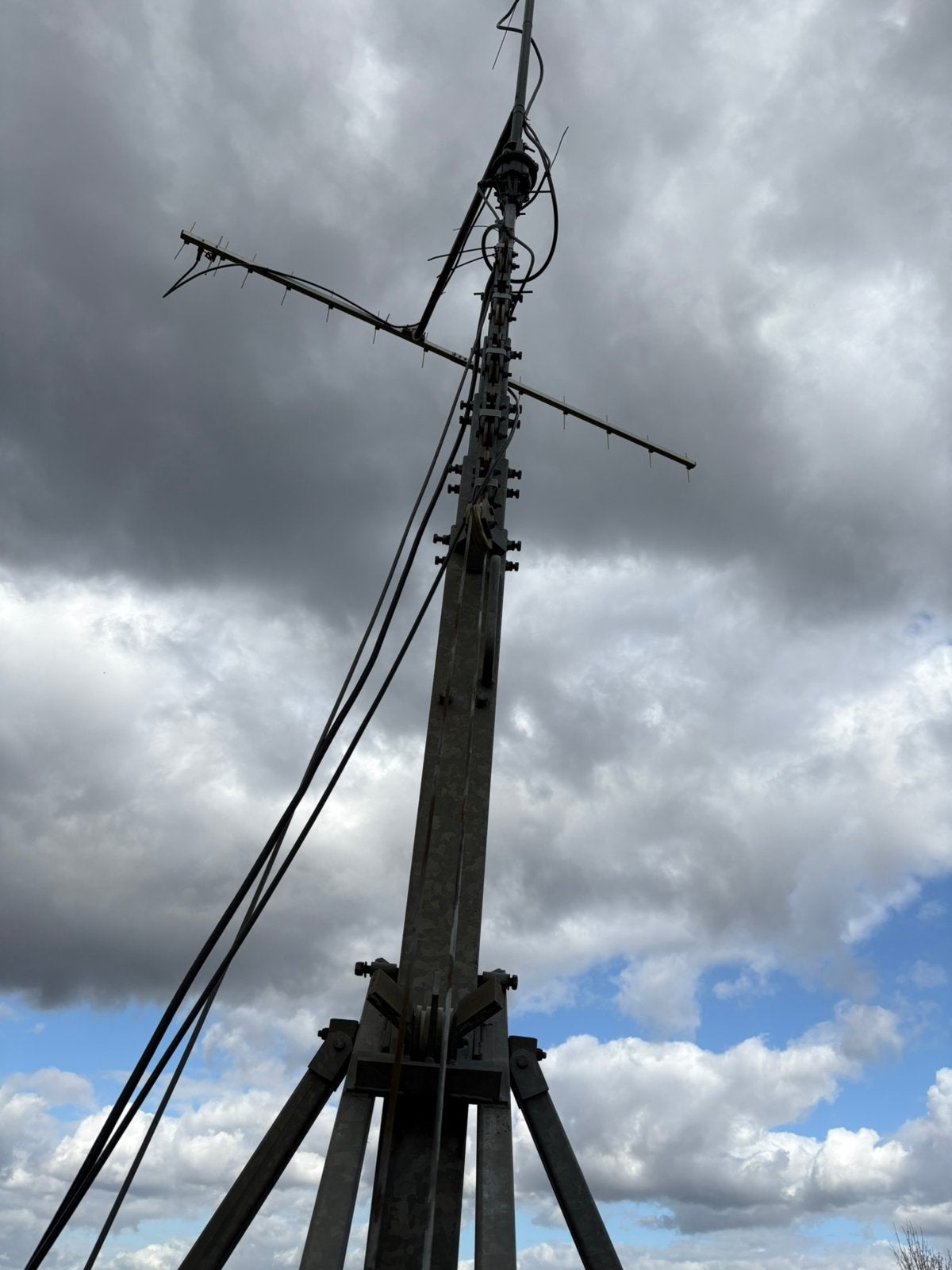 Uitschuifmast, Ophalen, Zo goed als nieuw