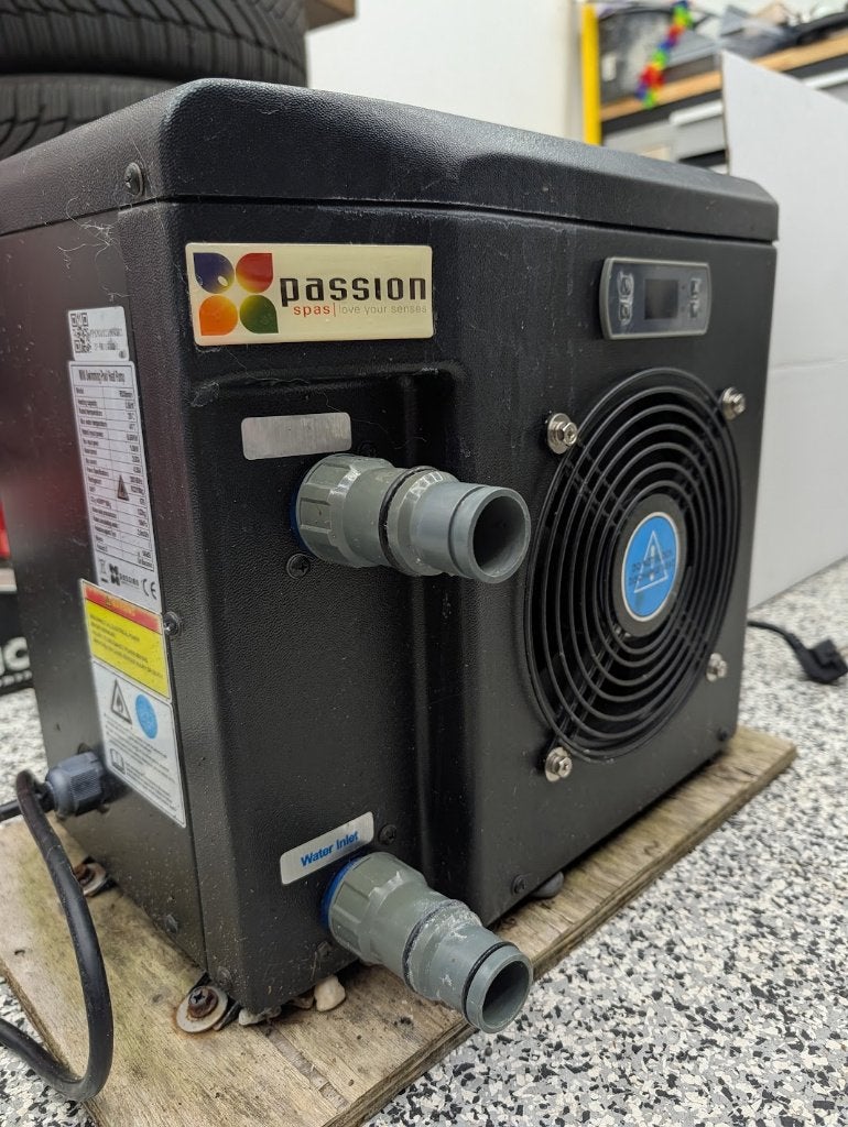 Passion Spas Mini Zwembad Warmtepomp R035MINI, Ophalen, Gebruikt, Verwarming