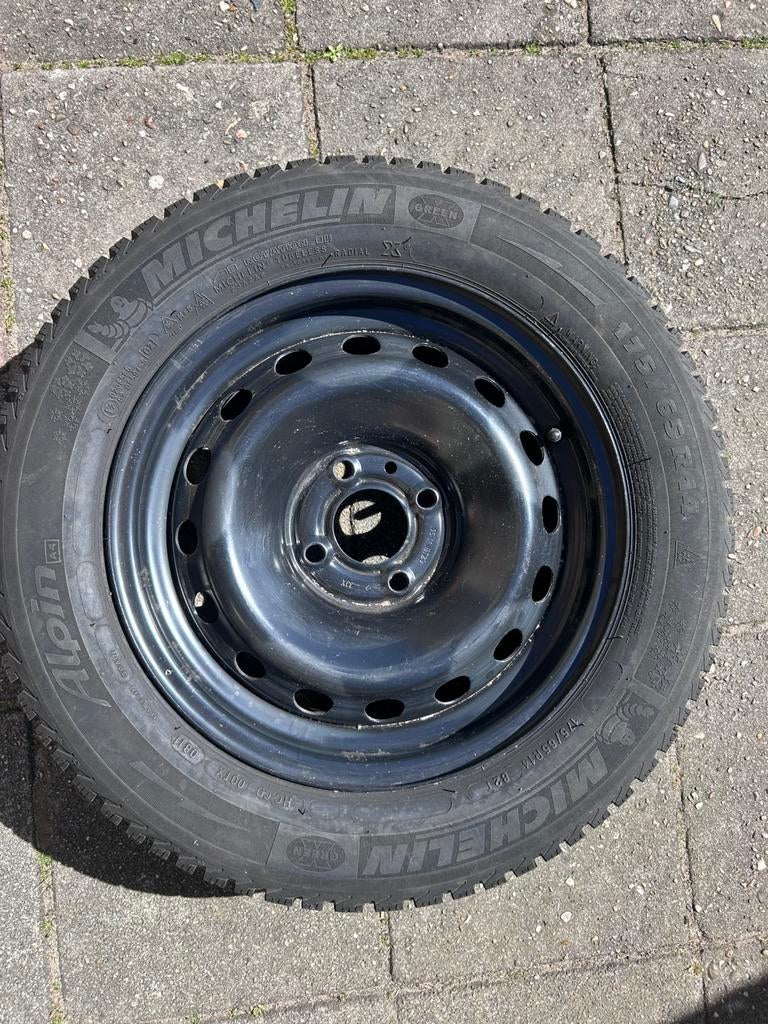 Winterbanden 4 stuks Michelin Alpin ZGAN, Auto-onderdelen, Banden en Velgen, Ophalen