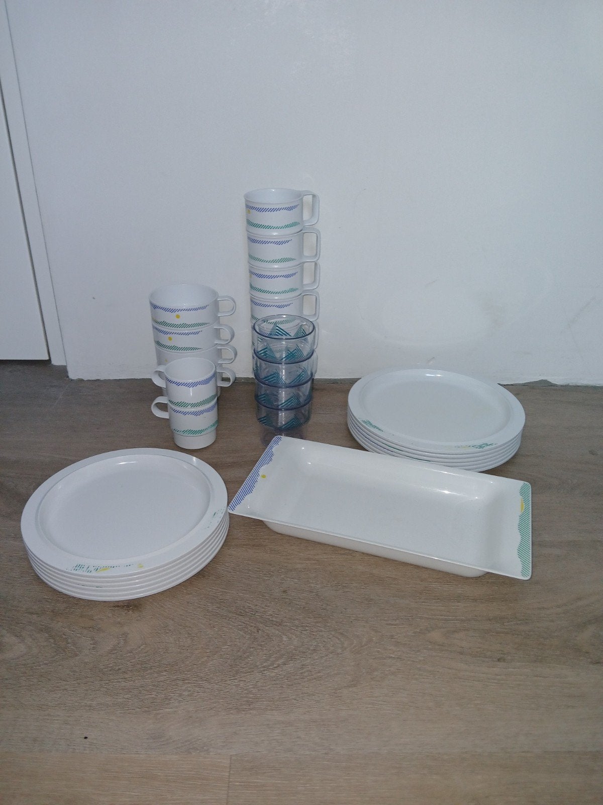 29 delig mepal servies, Ophalen of Verzenden, Gebruikt