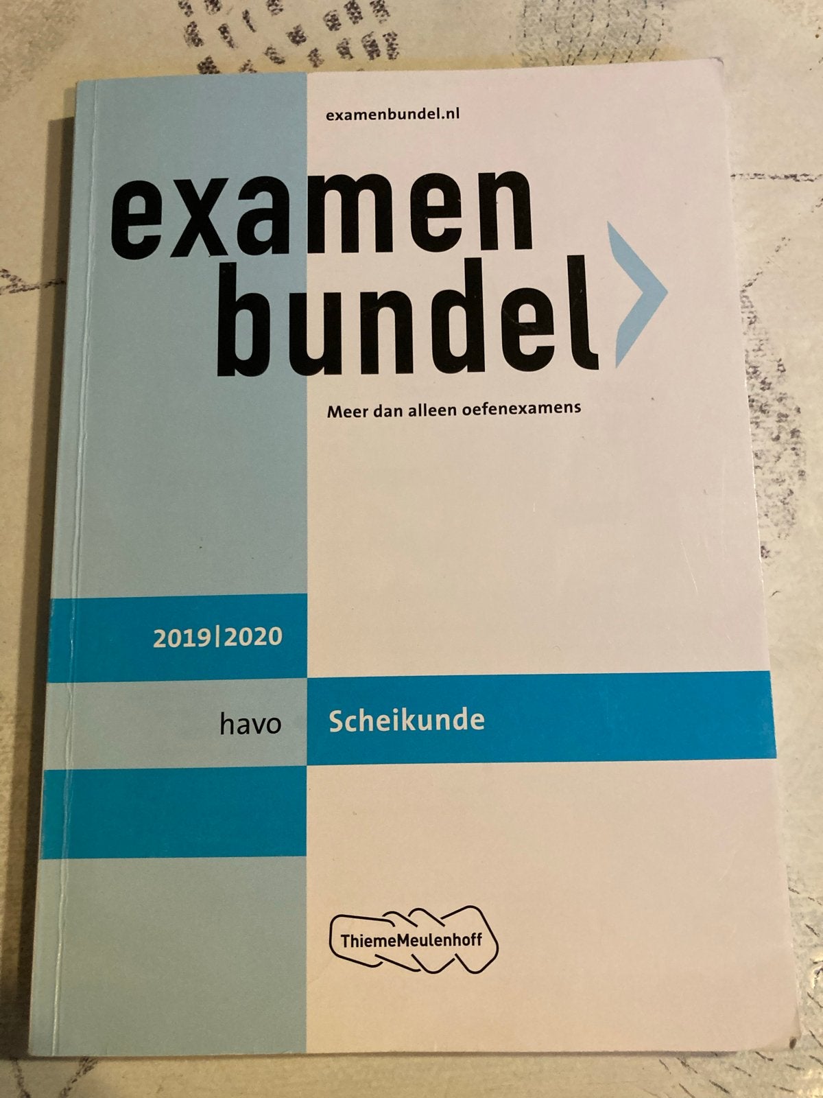 Examenbundel Scheikunde HAVO 2019/2020, Boeken, Schoolboeken, Ophalen of Verzenden, Gelezen, HAVO, Scheikunde