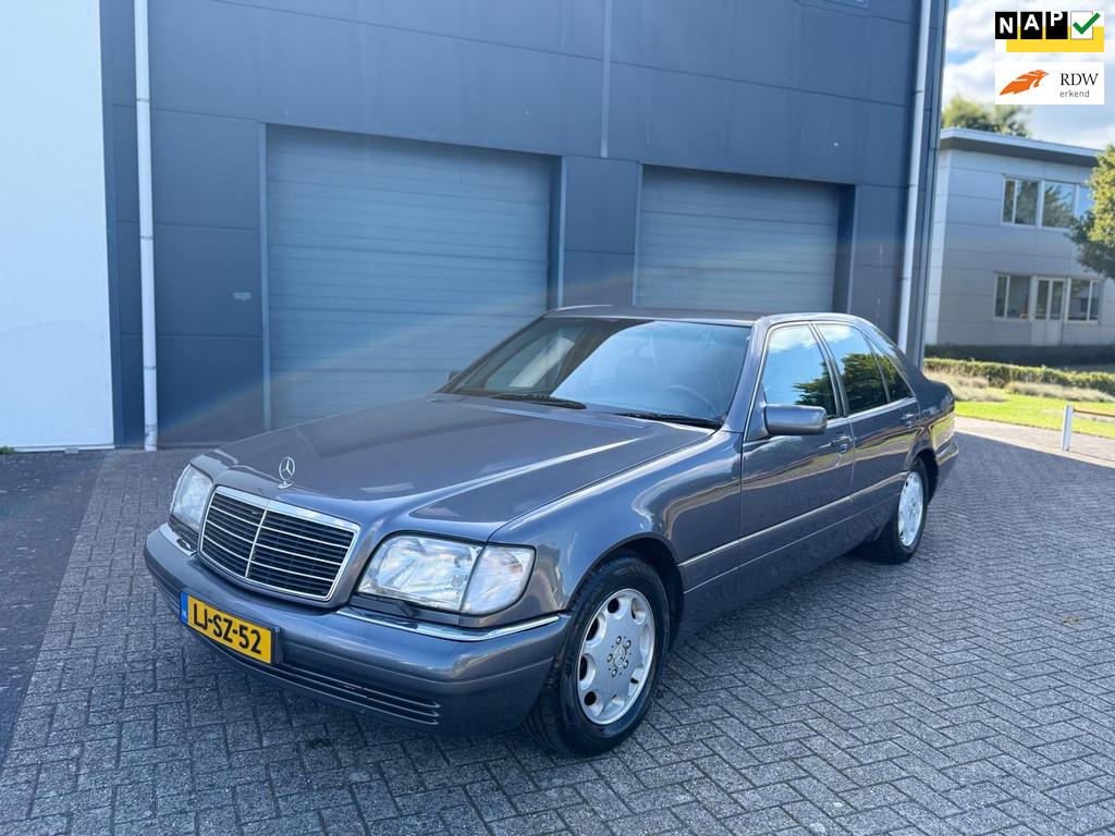 Mercedes-Benz S-klasse 500 Classic W140 1995 Elektrische bes, Auto's, Automaat, Achterwielaandrijving, 8 cilinders, Airconditioning