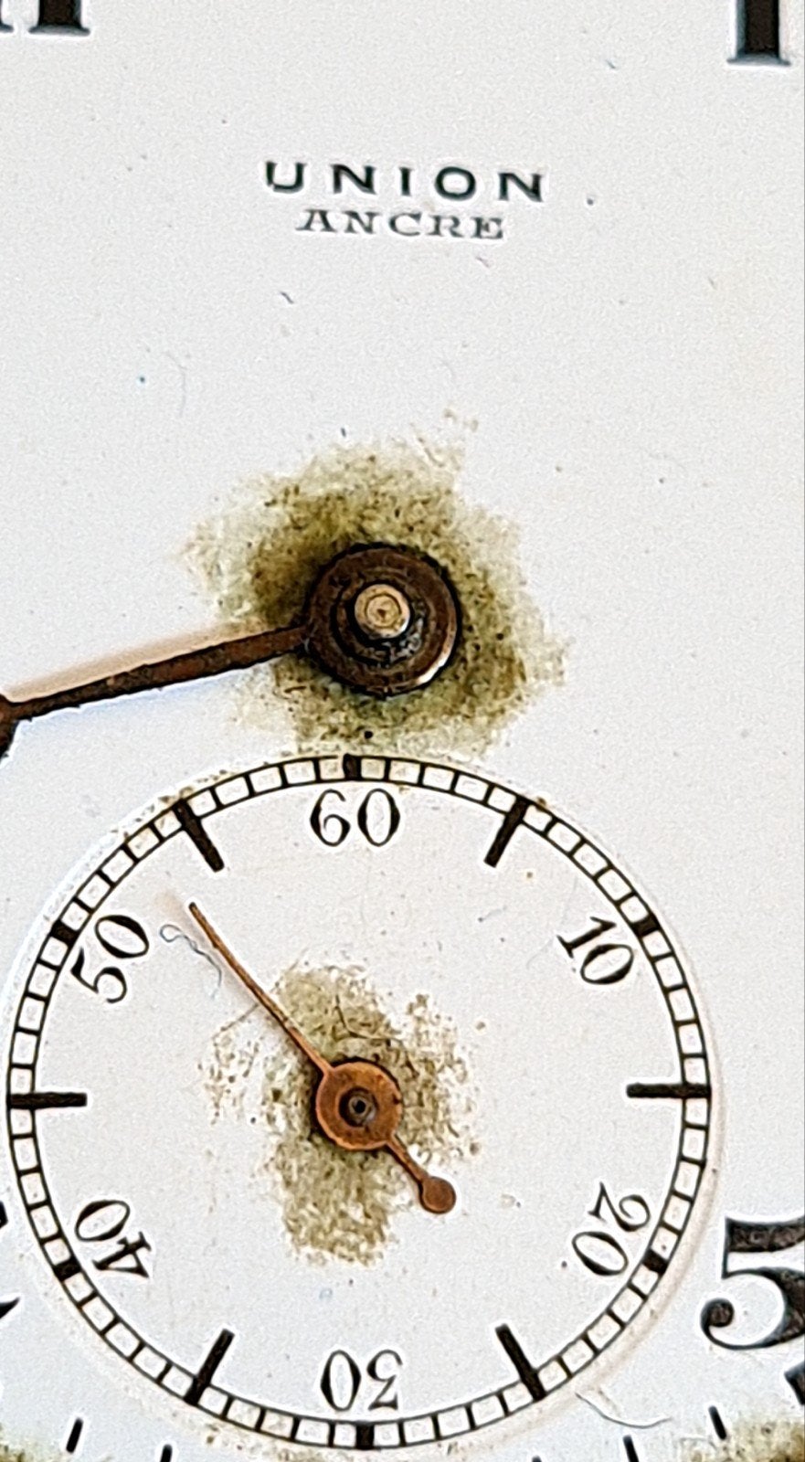 Union zilver 800 zakhorloge, Ophalen of Verzenden, Zilver, Overige merken, 1900 tot 1930