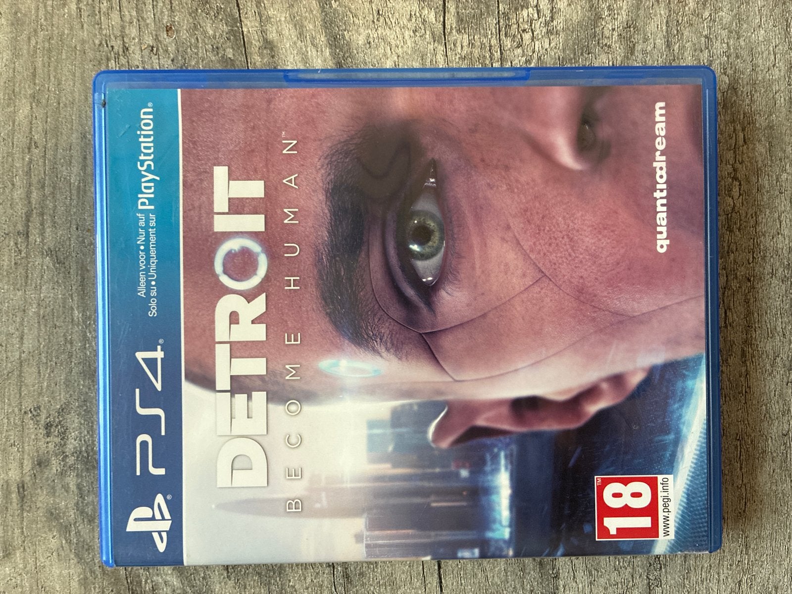Detroit Become Human PS4 (ook speelbaar op PS5), Spelcomputers en Games, Gebruikt, Vanaf 18 jaar, 1 speler, Ophalen