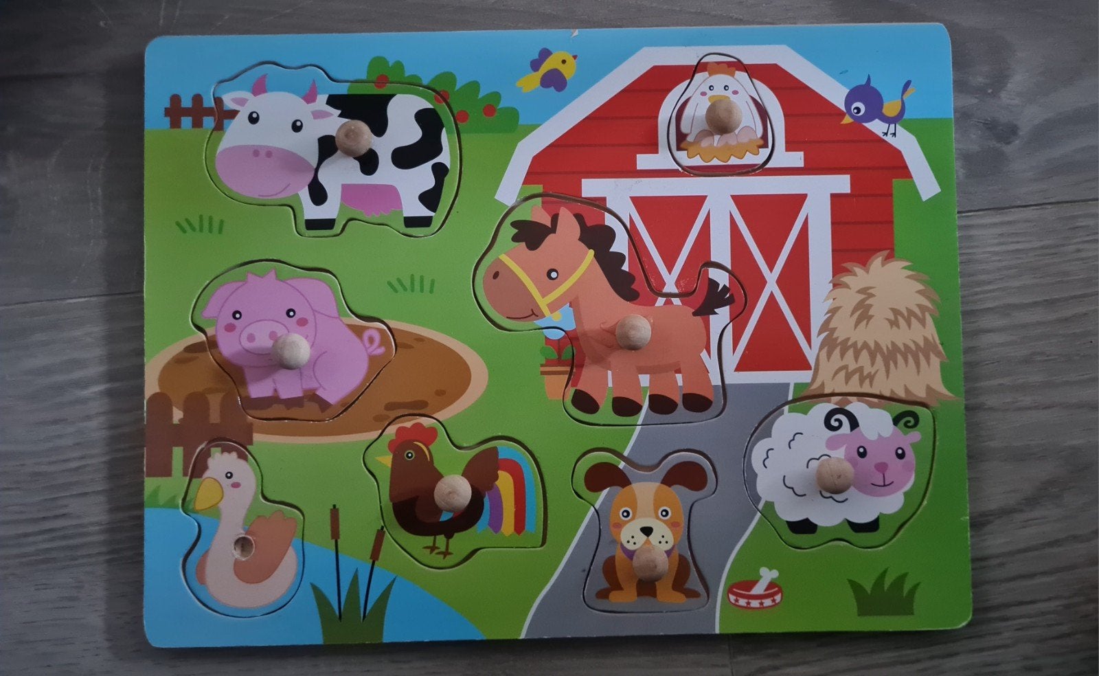 3 leuke nopjes puzzels voor de kleintjes: Dieren en Bumba, Ophalen of Verzenden
