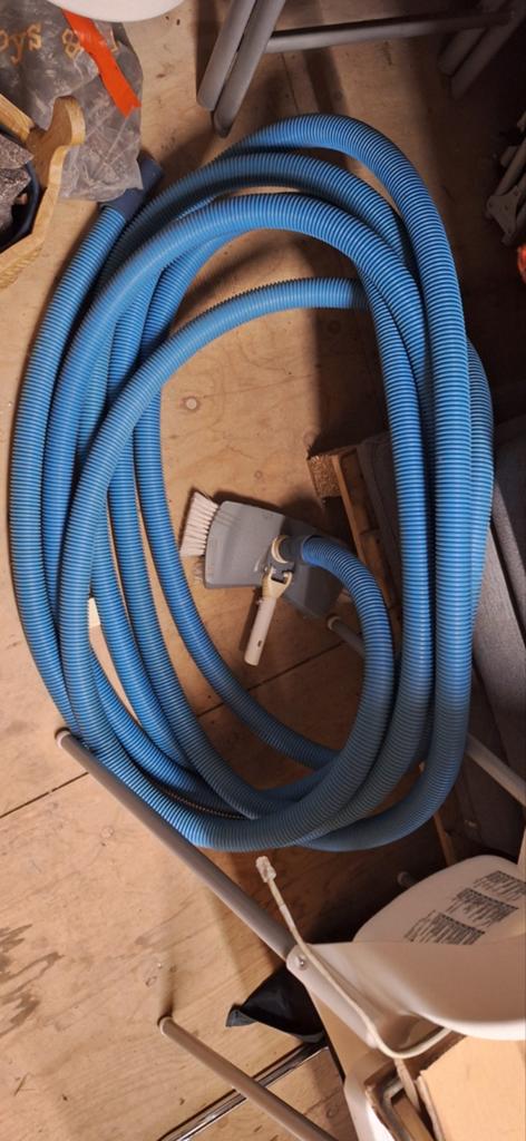 Zwembadreinigingsborstel met 9 meter slang, Ophalen of Verzenden