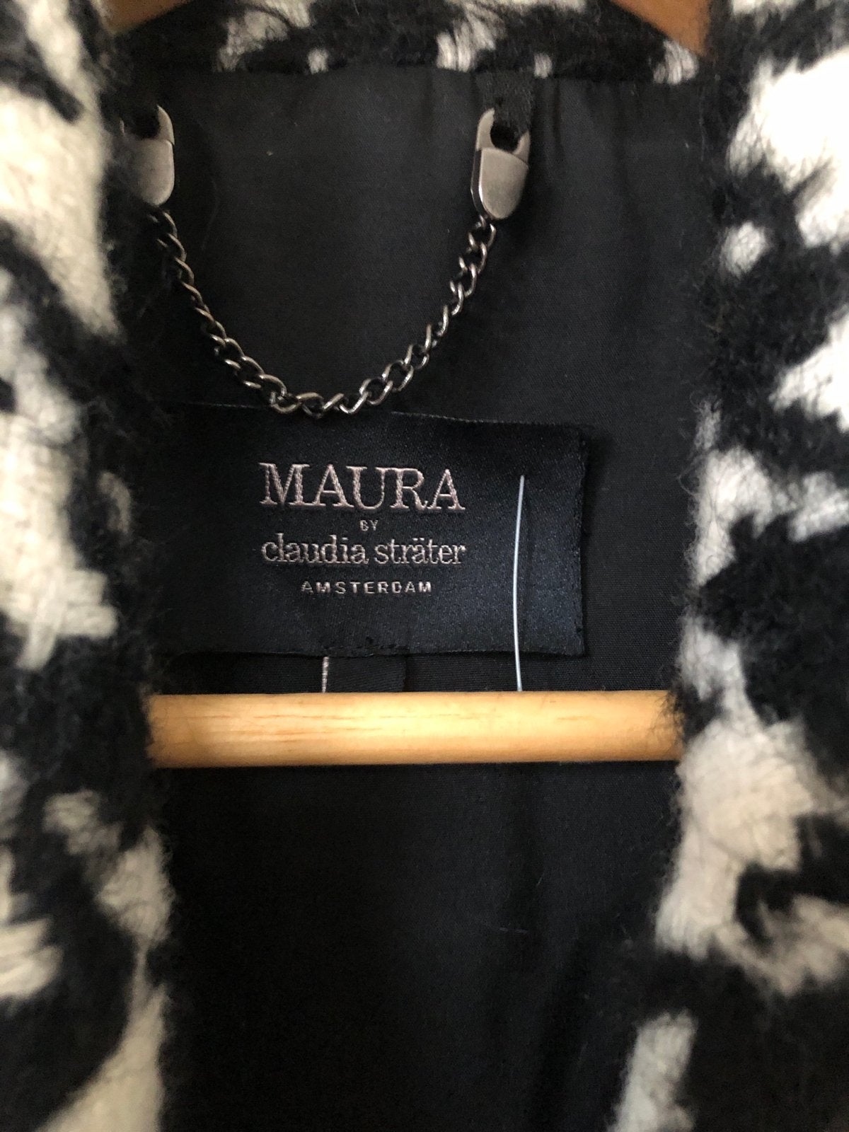 Maura by Claudia Sträter Pied-de-poule Jasje, Ophalen of Verzenden, Nieuw, Maat 38/40 (M), Zwart
