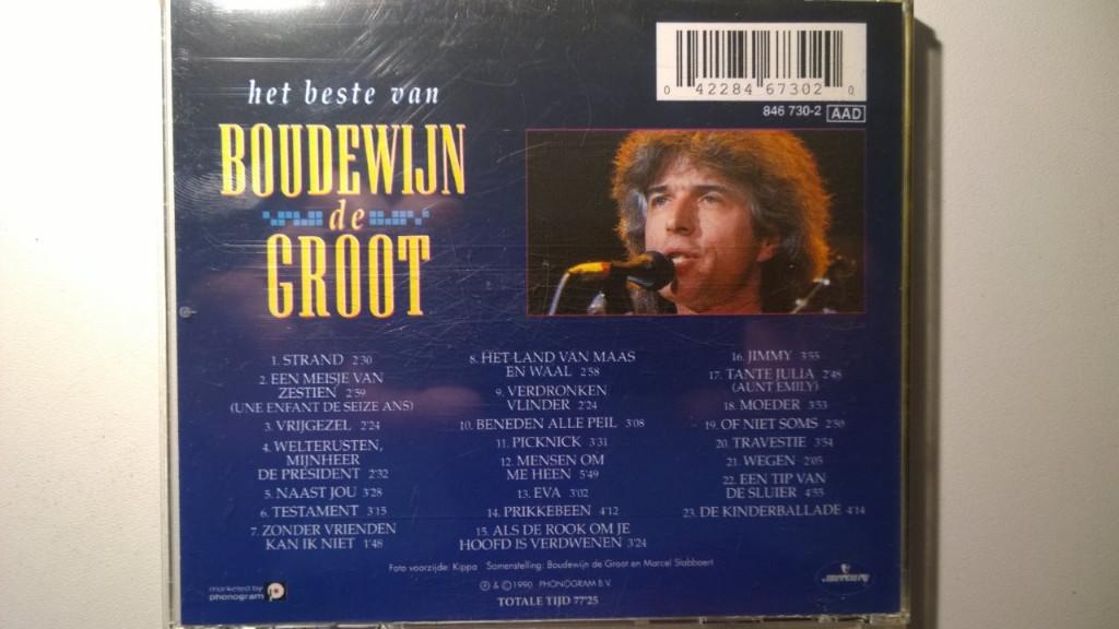 Boudewijn de Groot - Het Beste Van Boudewijn De Groot, Ophalen of Verzenden, Zo goed als nieuw, Pop