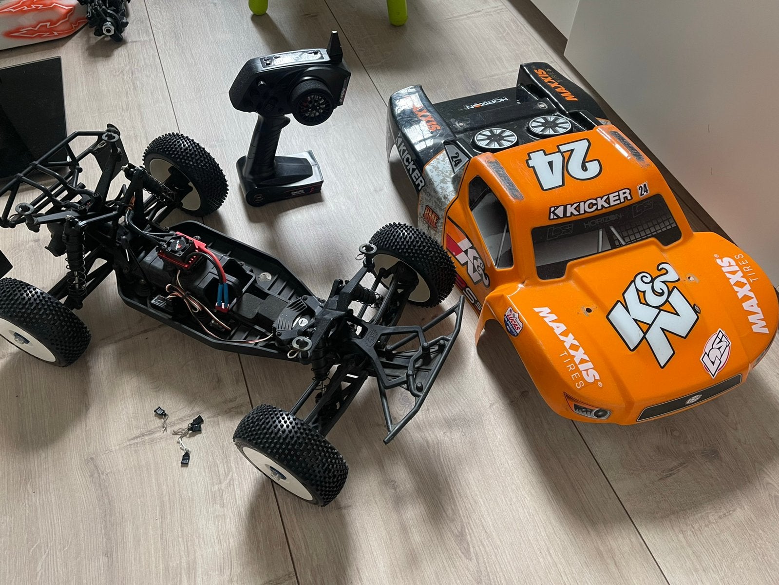 Losi 22S SCT Brushless 1/10, Auto offroad, Zo goed als nieuw, Schaal 1:10, RTR (Ready to Run)