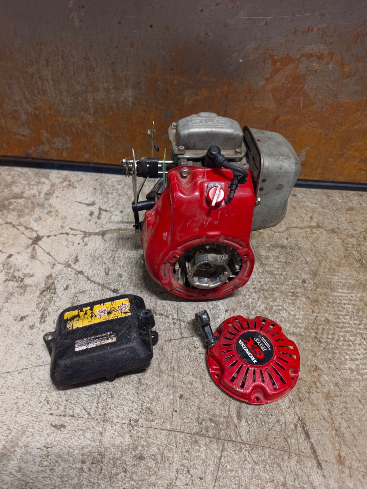 Honda GX100 benzinemotor voor onderdelen, Ophalen of Verzenden, Gebruikt