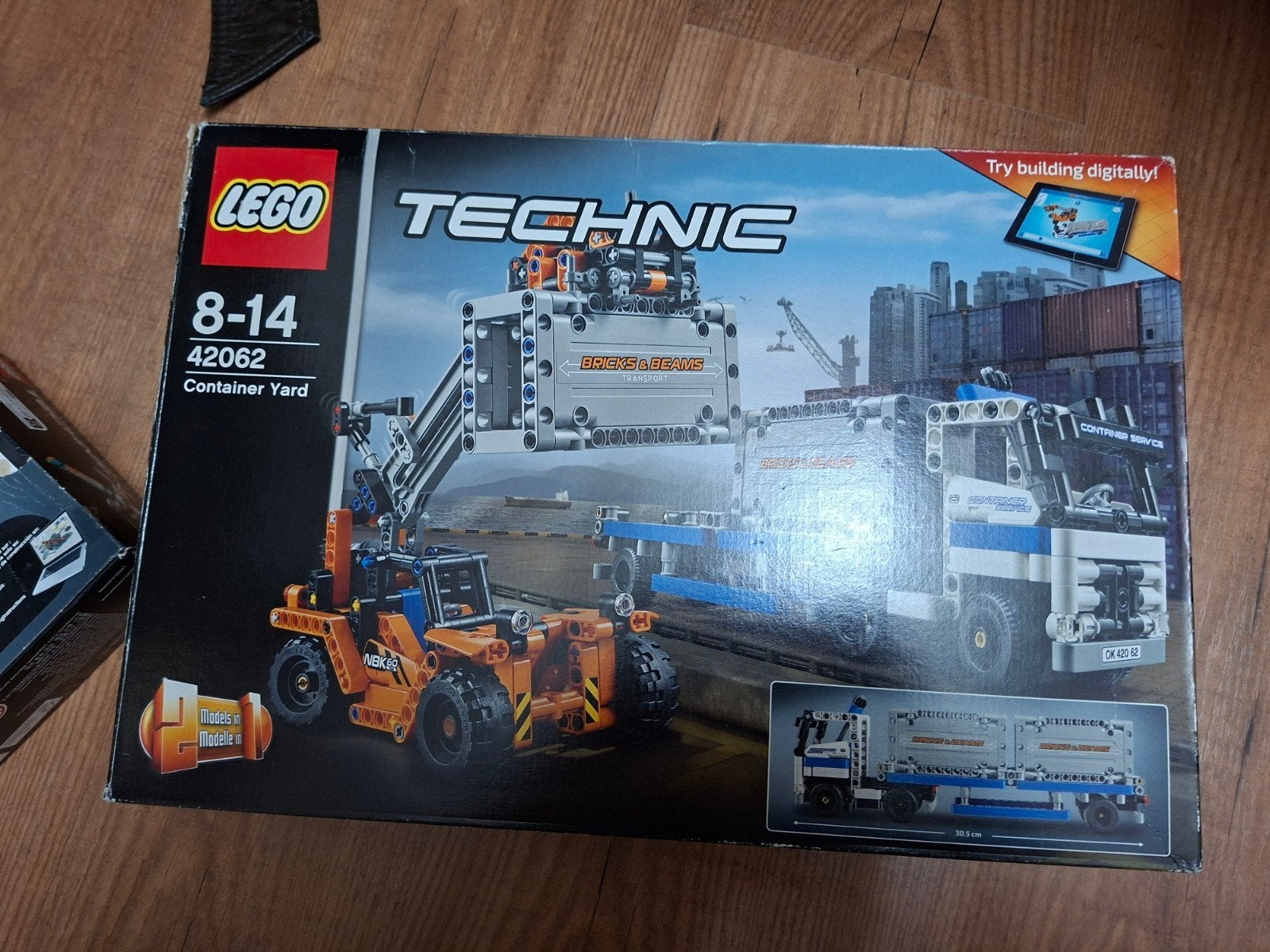 LEGO Technic 42062 Container Yard, Ophalen of Verzenden, Zo goed als nieuw, Overige merken