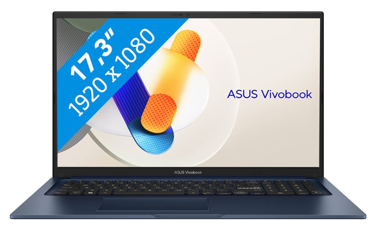 ASUS VIVOBOOK 17 NIEUW ONGEOPEND IN DOOS, Computers en Software, Windows Laptops, 2 tot 3 Ghz, Qwerty, Nieuw, Ophalen of Verzenden